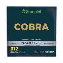 Corda P/ Violão Aço Giannini Nanotec Cobra GEEFLKS PN 12/54 - EC0562