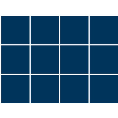 Papel de Parede Doce Estilo Geométrico Azul 82335