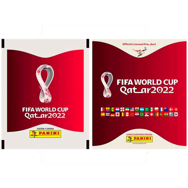 Livro Ilustrado Oficial Copa do Mundo 2022 Qatar + Figurinhas Copa do Mundo 2022 Qatar 10