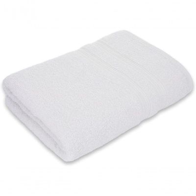 Toalhas De Banho 4 Peças 100% Algodão Alta Absorção 2 Banho 2 Rosto Padrão Hotel pousada Branca