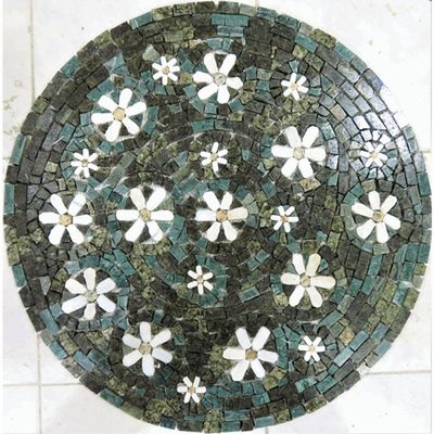 Mandala Mosaico Floral Vegetação Florida Tamanho 150cm