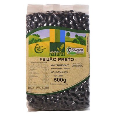 Feijão Preto Orgânico Coopernatural 500g
