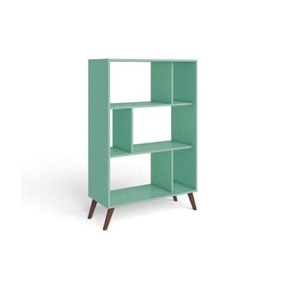 Estante P-sala Rt3015 C- 6 Nichos 81x124cm Mel - Movelbento