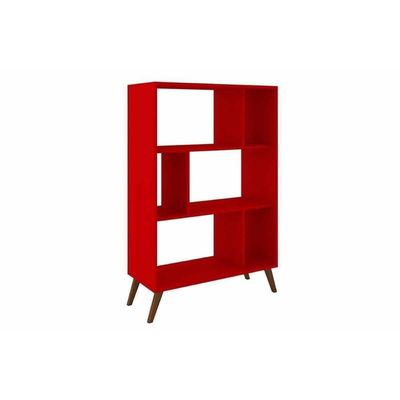 Estante P-sala Rt3015 C- 6 Nichos 81x124cm Mel - Movelbento