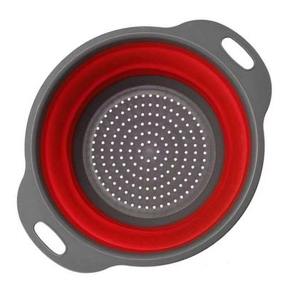Escorredor Macarrão Alimentos Retrátil Em Silicone Para Arroz-legumes-salada Portátil