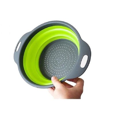 Escorredor Macarrão Alimentos Retrátil Em Silicone Para Arroz-legumes-salada Portátil