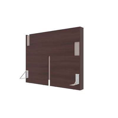 Guarda Roupa Bartira Diplomata com 7 Portas e 6 Gavetas Cômoda Diplomata com 5 Gavetas Cabeceira para Cama Box Casal e Queen Diplomata Café/Capuccino