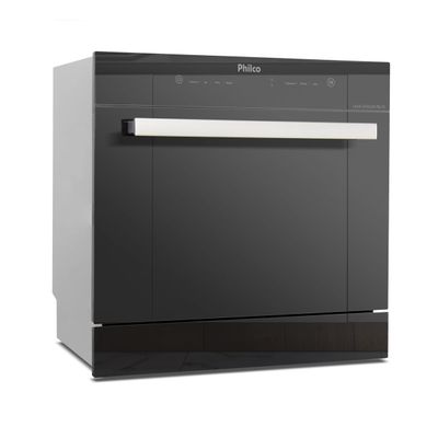 Lava Louças Philco 10 Serviços Preto Espelhado PLL10 220V