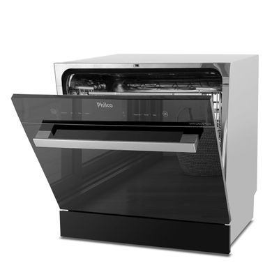 Lava Louças Philco 10 Serviços Preto Espelhado PLL10 220V