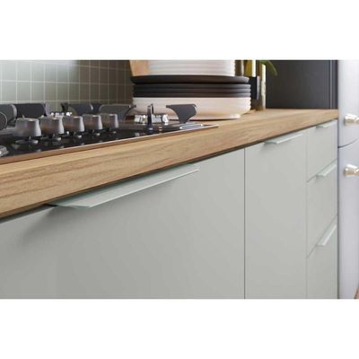 Cozinha Completa Marquesa 5 Peças (2 Aéreos + 1 Paneleiro + 2 Balcões) C6p40 Nature-verde - Nesher
