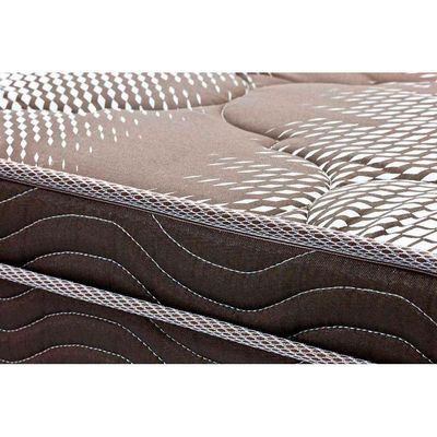 Cama Box Baú Queen Colchão Anatômico Ortobom Ortopédico Light + Base Crc Suede Marrom(158x198)