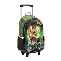 Kit Mochilete com Lancheira e Estojo Escolar Infantil Dino 16" Seanite