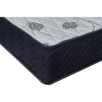 Cama Box Baú Queen Colchão Ortopédico Orthoflex Foggia Sogni Unic Face + Base Crc Suede Black(158x198)