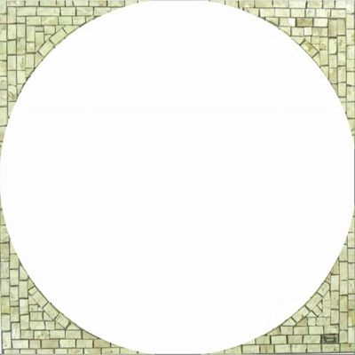 Travertino Moldura Acabamento Quadrado Tamanho 150cm