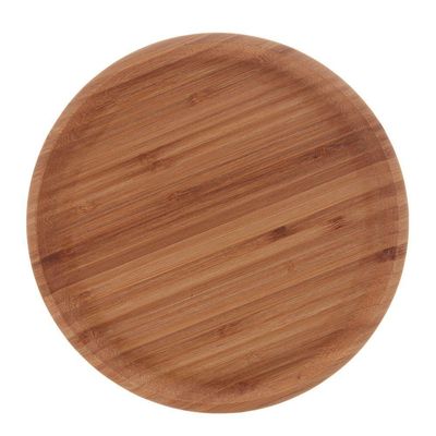 Bandeja De Bambu Redonda 20x20x1,5cm