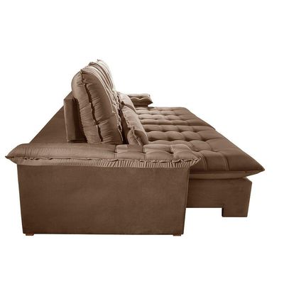 Sofá Victory Veludo 2 Módulos 90cm B25cm Meu Sofá Online B016 Veludo Marrom