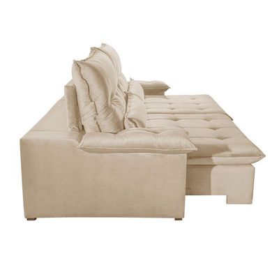 Sofá Nivus Linho 2 Módulos De 90cm B25cm Meu Sofá Online A294 Linho Creme