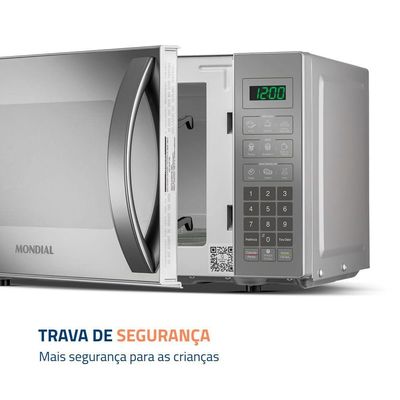 Micro-ondas Mondial 21L 1200W MO-01-21-E 60hz 127V