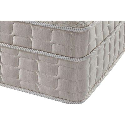 Conjunto Box Queen: Colchão Molas Anjos Ensacadas Masterpocket King Best New Clean + Base Crc Courano White(158x198)