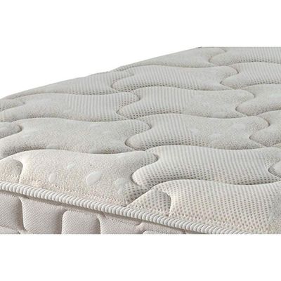 Conjunto Box Queen: Colchão Molas Anjos Ensacadas Masterpocket King Best New Clean + Base Crc Courano White(158x198)