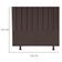 Cabeceira Cama Casal Queen Box 160 Cm Sara Suede E Frame Cor:marrom