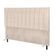 Cabeceira Estofada Cama Solteiro 100 Cm Luísa Linho E Frame Cor:bege