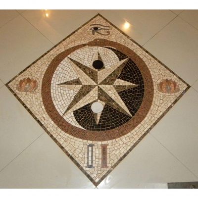 Piso Maçom Em Mosaico I Tamanho 130cm