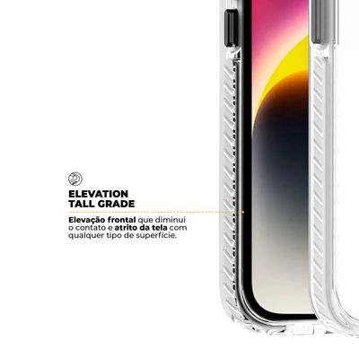 Capa para iPhone 14 - Urus Branca - Gshield