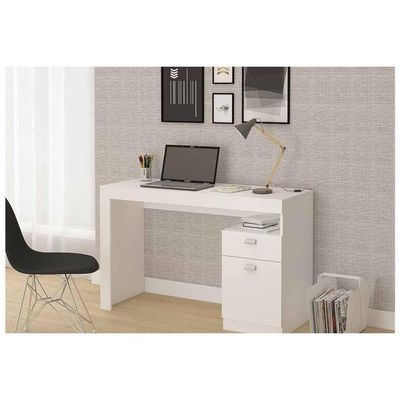 Mesa De Computador Melissa C- 1 Porta E 1 Gaveta Nature - Permóbili