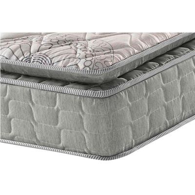 Conjunto Box Queen: Colchão Espuma Anjos D33 Orthosono One Face + Base Crc Suede Black(158x198)