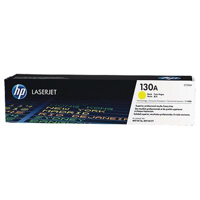 Toner Hp 130a Amarelo Laserjet Original Cf352a P/ Laserjet M176n, M177fw Cx 1 Un