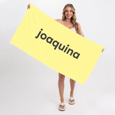 Toalha De Praia - Praia Da Joaquina Amarelo