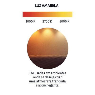 Refletor Led Tramontina 3400 Lm 50 W 3000 K Luz Amarela Tramontina