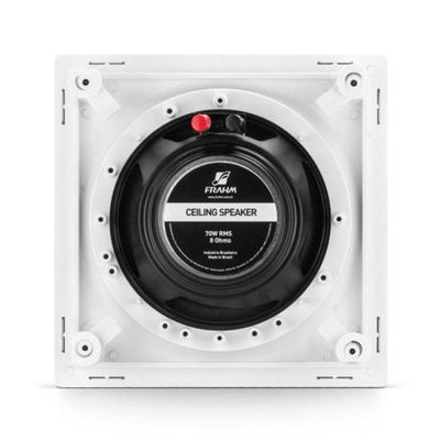 Arandela 6" Frahm 70w Quadrada Cx Branca