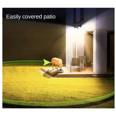 Luz De Led Arandela Solar Parede Rústica Sensor De Presença BM-8529