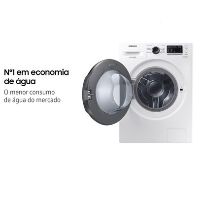 Lava e Seca Samsung Ecobubble 11 Kg Smart Check WD11A Branco / 220V