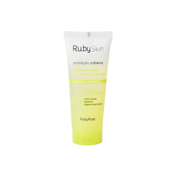 Sabonete Gel Ruby Rose Limpeza e Proteção Urbana Ruby Skin