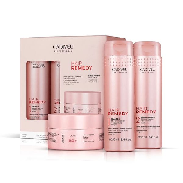 Kit Cadiveu Hair Remedy Reparação