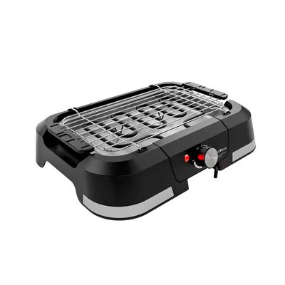Churrasqueira Elétrica Britânia BCQ10A com Revestimento Antiaderente e Grelha Removível 1500W Preto / 110V