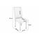 Cadeira Sala De Jantar 2cad142ng Kit 2 Un Nogueira-veludo Marrom A033 - Kappesberg