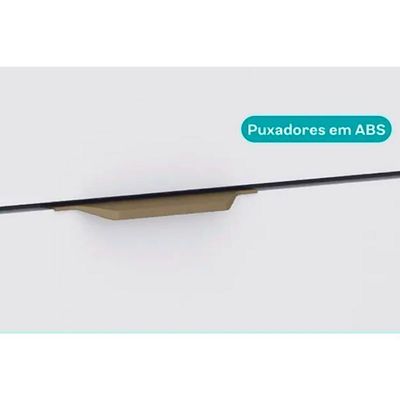 Cômoda De Quarto 1160 com 6 Gavetas com Espelho Noce - Carraro