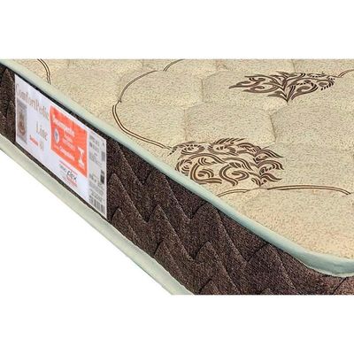 Conjunto Box Baú Queen Colchão Espuma Orthoflex D33 Comfortpedic Line + Base Crc Suede Clean (158x198)