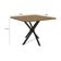 Mesa De Sala Jantar Volga C- Tampo 90cm Cromada-nogueira - Kappesberg