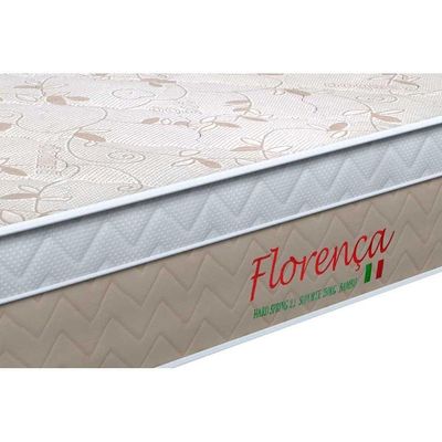 Colchão Casal Molas Bonnel Florença Euro Pillow (138x188x30) - Orthoflex