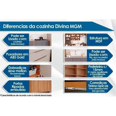 Paneleiro De Cozinha Esplêndida Torre Quente Com 4 Portas 2 Fornos 70cm Freijo-titanium - Mgm