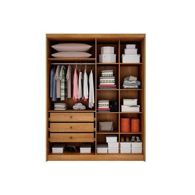 Guarda Roupa Solteiro 4 Portas E 3 Gavetas C/ Espelho Moderni/sevilha Branco - Novo Horizonte