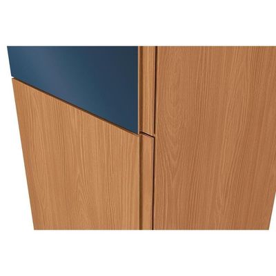 Paneleiro De Cozinha Ciela R628 C-2 Portas 50x220cm Canela-azul Profundo - Kappesberg