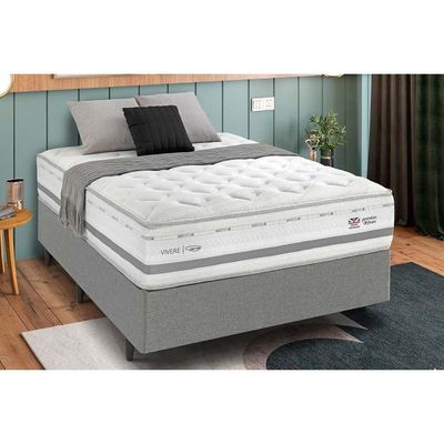 Colchão Casal Molas Ensacadas Maxspring C1756 C-massagem One Side (138x188x34) - Herval
