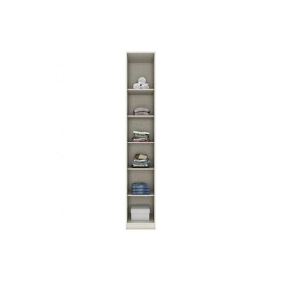 Módulo De Quarto Casal Guarda Roupa C/ 1 Porta Mc01 Seletto Areia/jequitibá - Henn