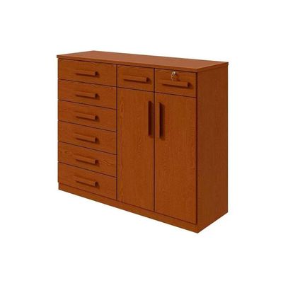 Cômoda De Quarto Toronto New com 2 Portas E 8 Gavetas Frassino - Lopas
